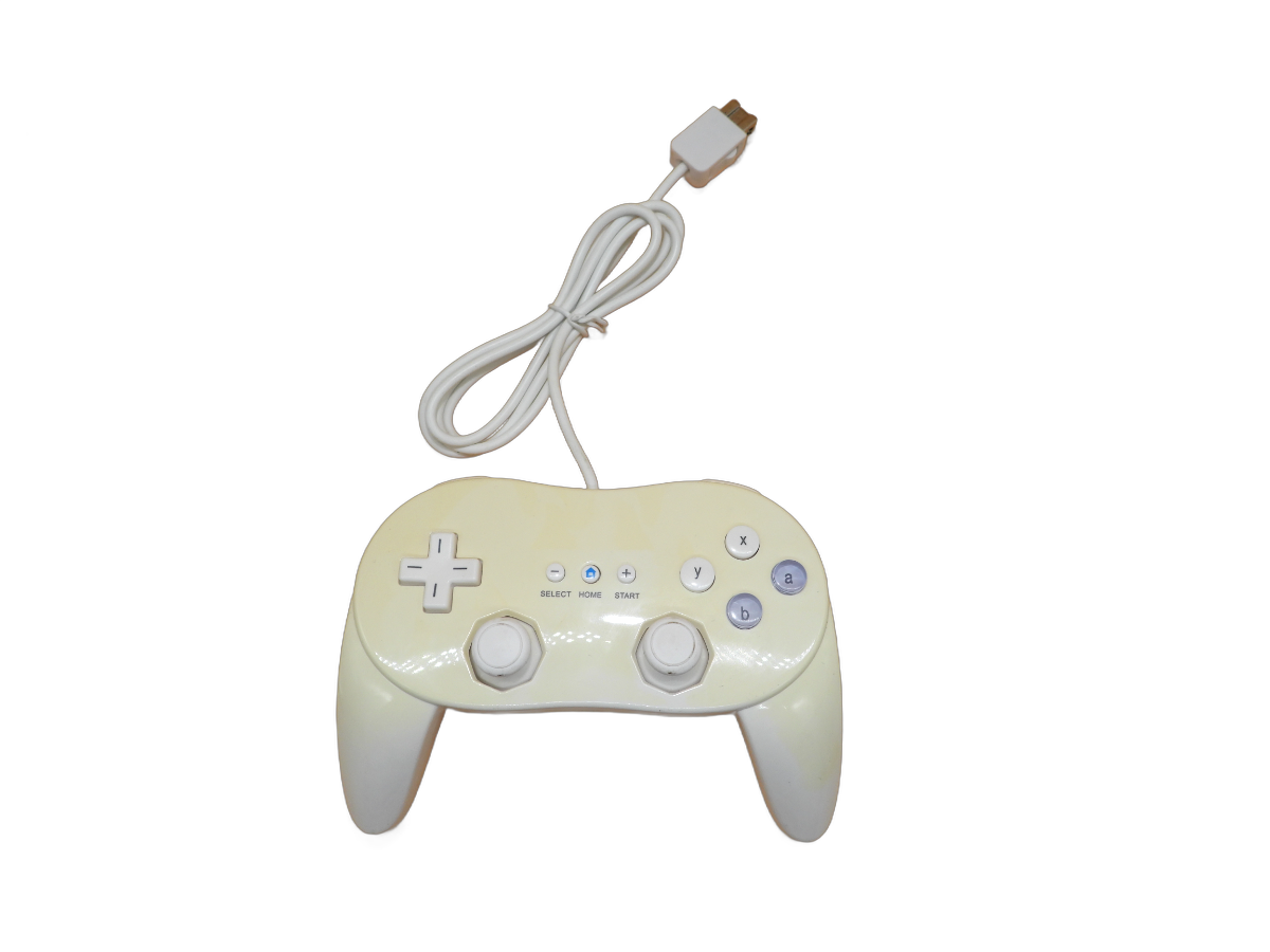 Aftermarket Nintendo Wii Classic Controller Pro Wired Gamepad