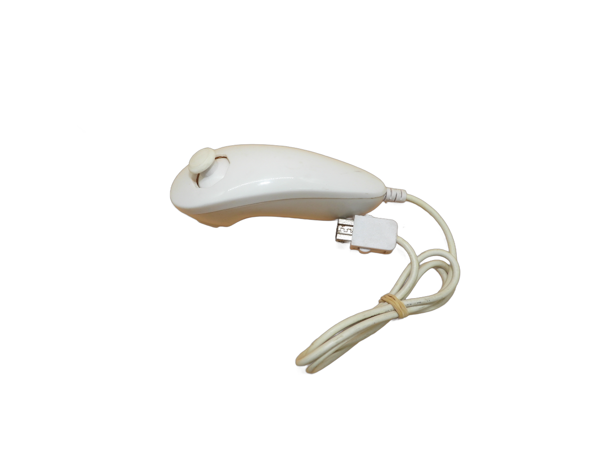 Aftermarket Nintendo Wii Nunchuk Controller White