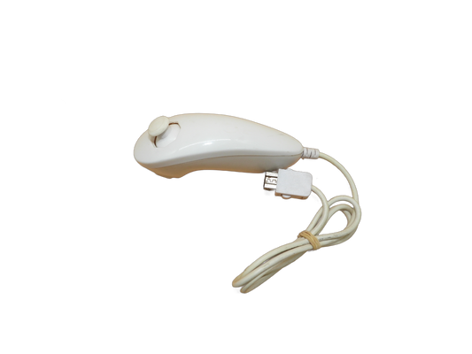 Aftermarket Nintendo Wii Nunchuk Controller White