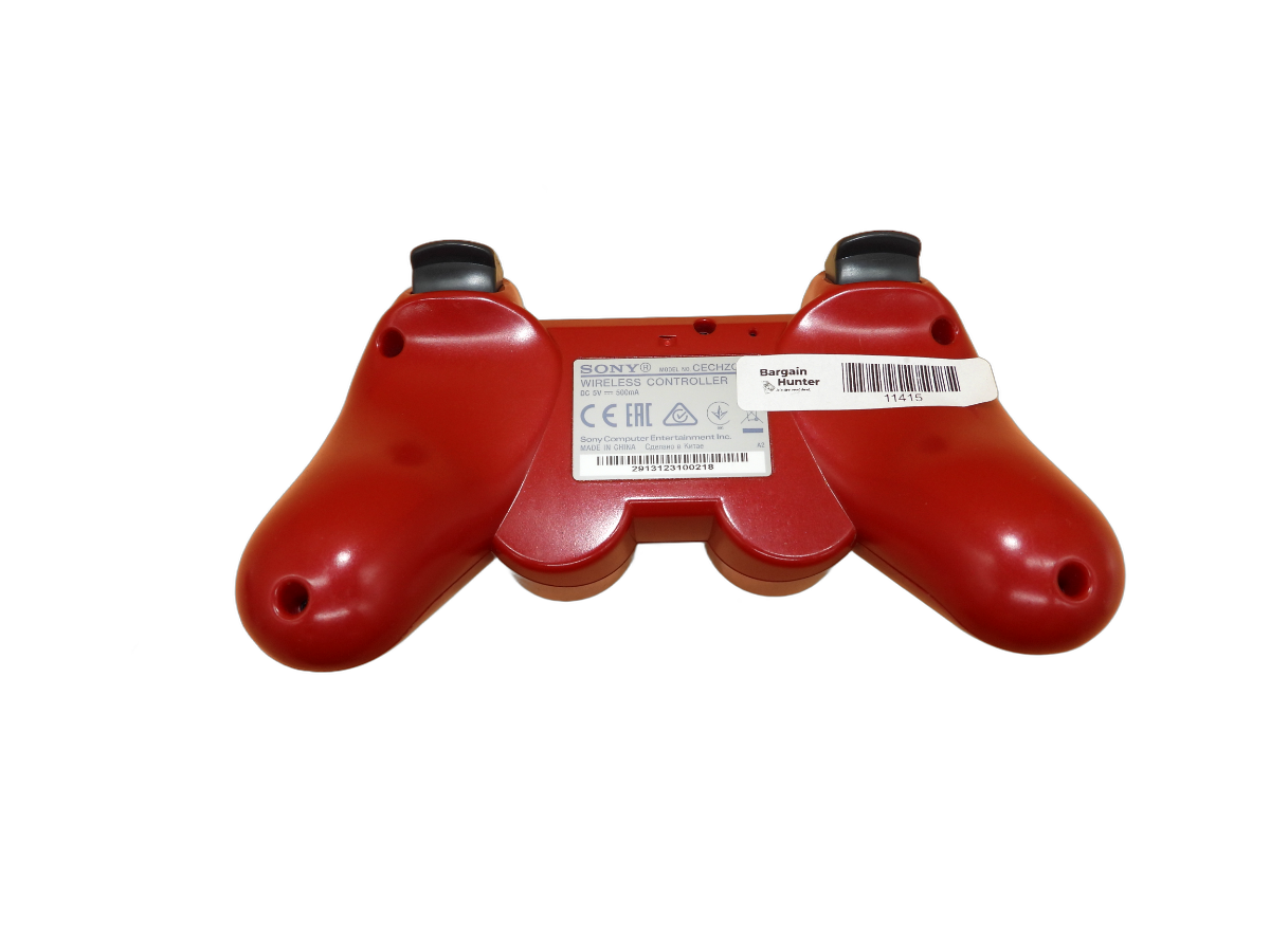 Sony PS3 Dualshock 3 Wireless Controller Red Cechzc2u Game