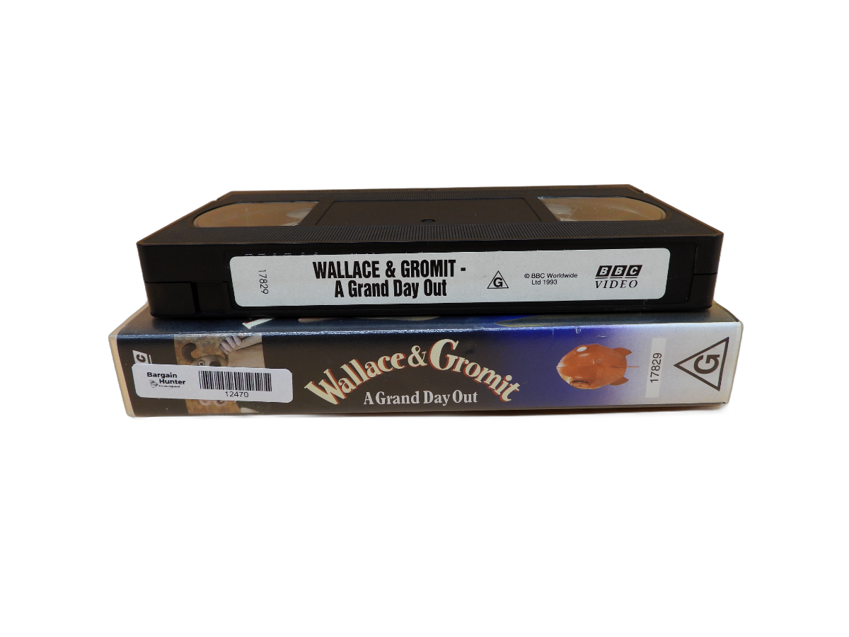 Wallace & Gromit a Grand Day Out Vhs Bbc Video 1995