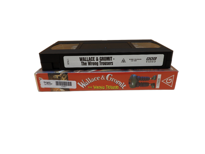 Wallace & Gromit the Wrong Trousers Vhs Bbc Video
