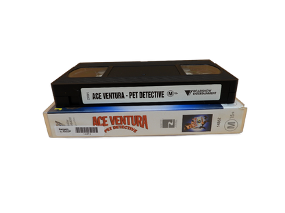Ace Ventura Pet Detective Vhs Tape 1994 Roadshow Entertainment