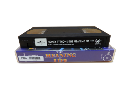 Monty Python the Meaning of Life Vhs Tape Universal