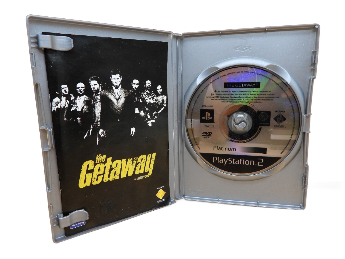 The Getaway PlayStation 2 Platinum Pal Sces 51426 Sony Game