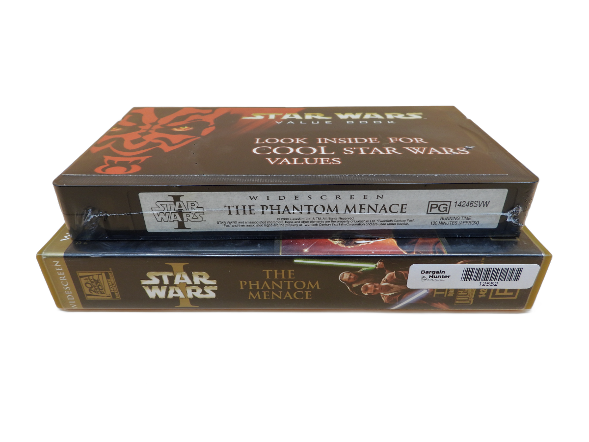 Star Wars Episode I the Phantom Menace Vhs Widescreen 20th Century Fox
