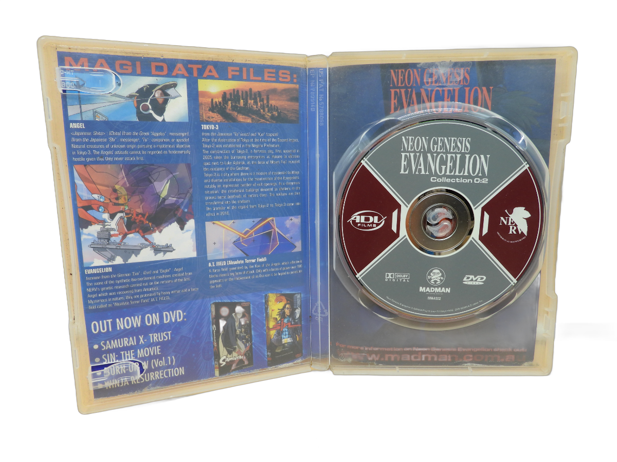 Neon Genesis Evangelion Collection 0 2 Dvd Madman Entertainment 