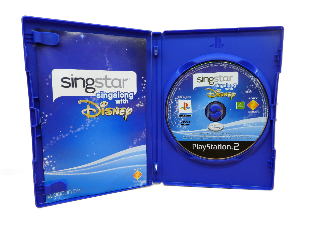 Singstar Singalong With Disney PS2 Game Sony