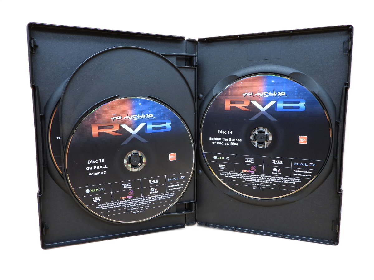 Red Vs Blue Bonus Discs Xbox 360 Hanabee