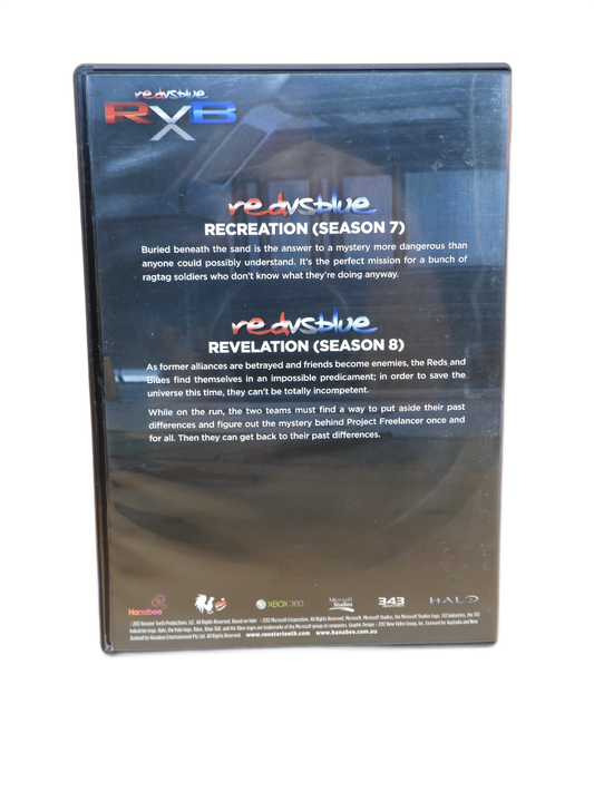 Red Vs Blue Rxb Season 7 & 8 Xbox 360 Hanabee Game