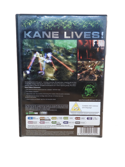 Command & Conquer 3 Tiberium Wars Kane Edition Pc Dvd Electronic Arts Game