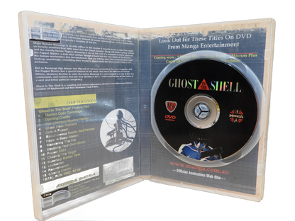 Ghost in the Shell 1995 Special Edition Dvd Manga Entertainment WATER DAMGED