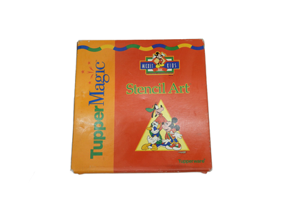 Tupperware Tuppermagic Mickey Kids Stencil Art