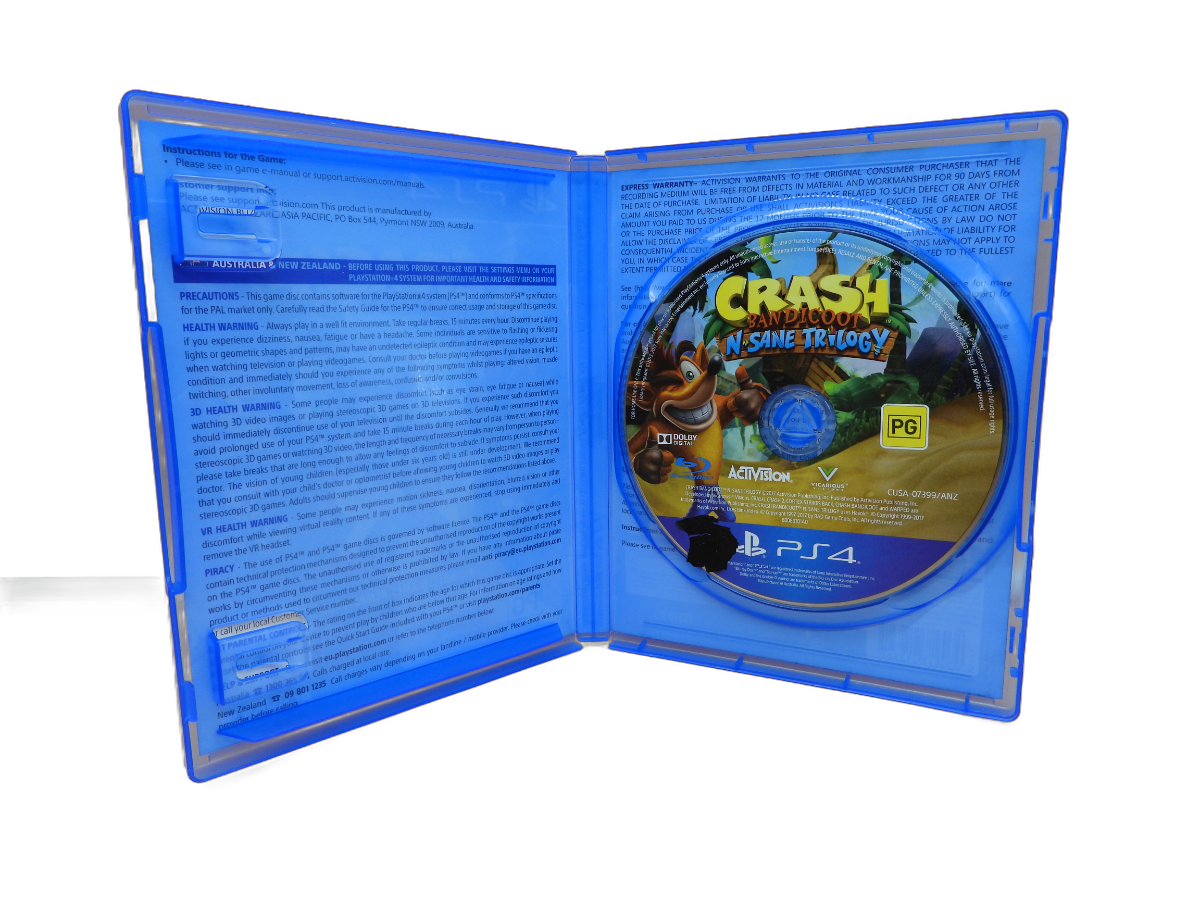 Crash Bandicoot N. Sane Trilogy PS4 Activision Game