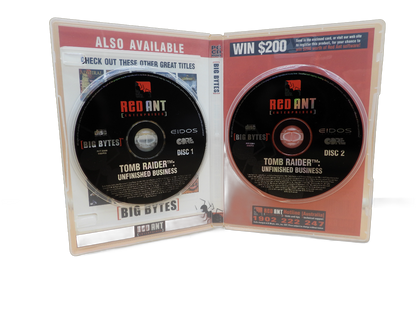 Tomb Raider Unfinished Business Pc Cd Rom Red Ant Game