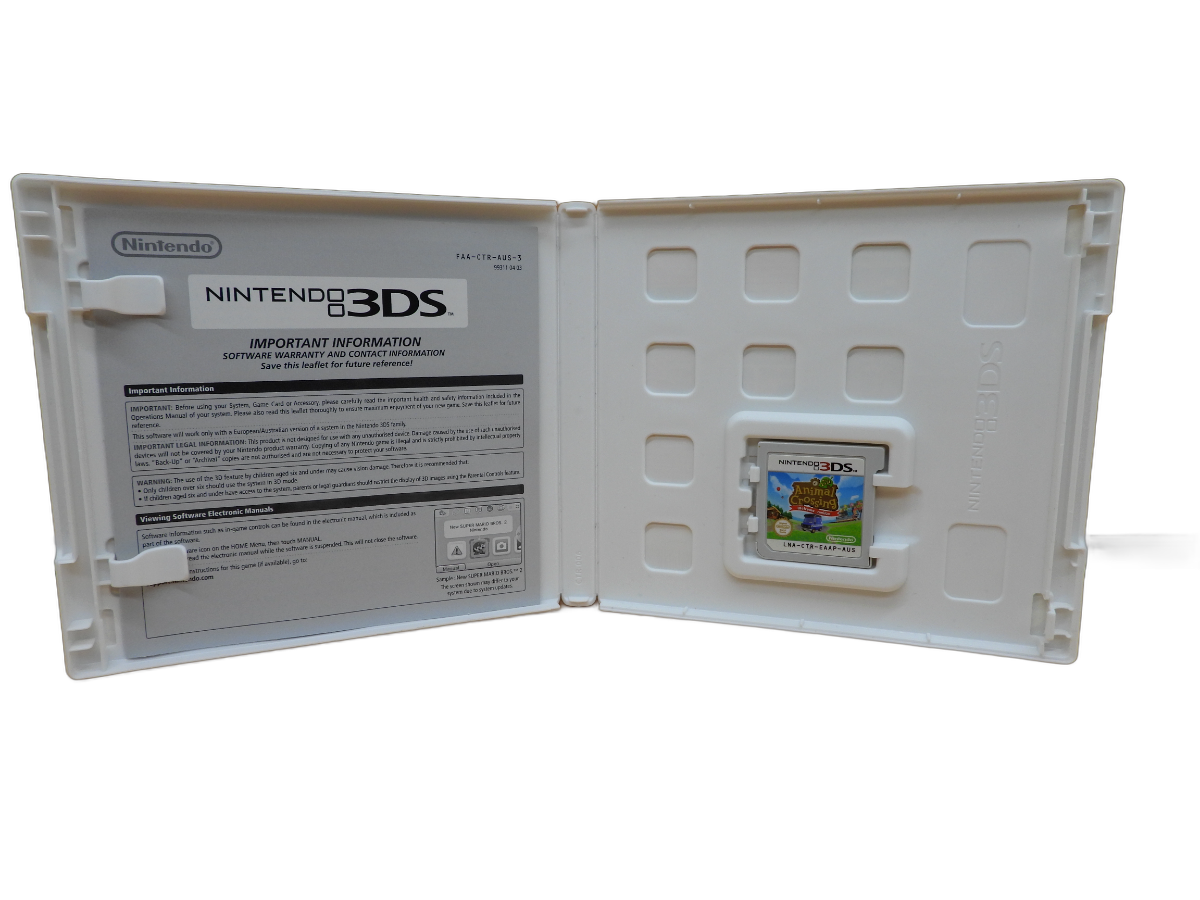 Animal Crossing New Leaf Welcome Amiibo Nintendo 3ds Game