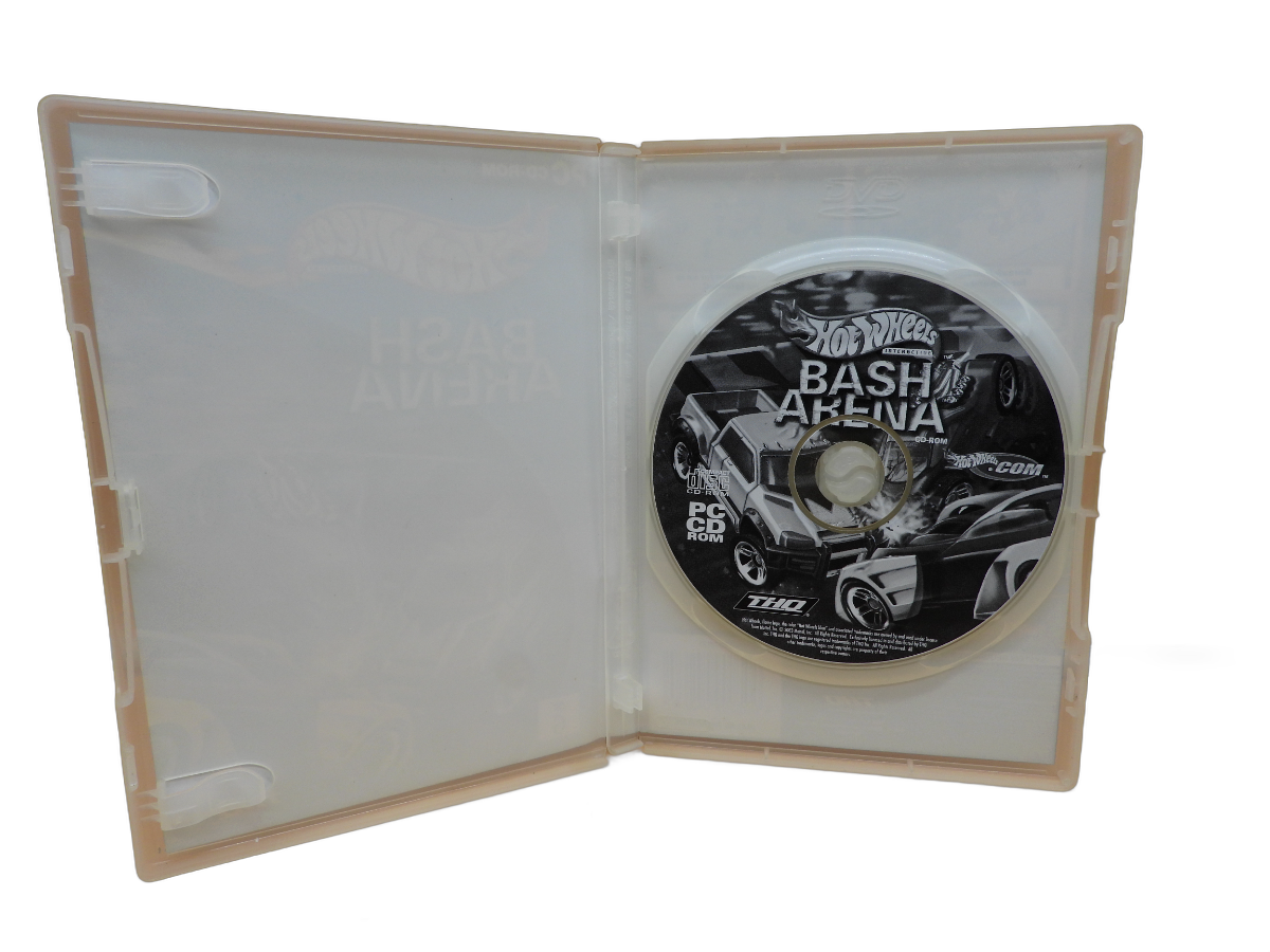 Hot Wheels Bash Arena Pc Game Cd Rom Thq