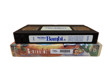 Bambi Walt Disney Classics Vhs Tape
