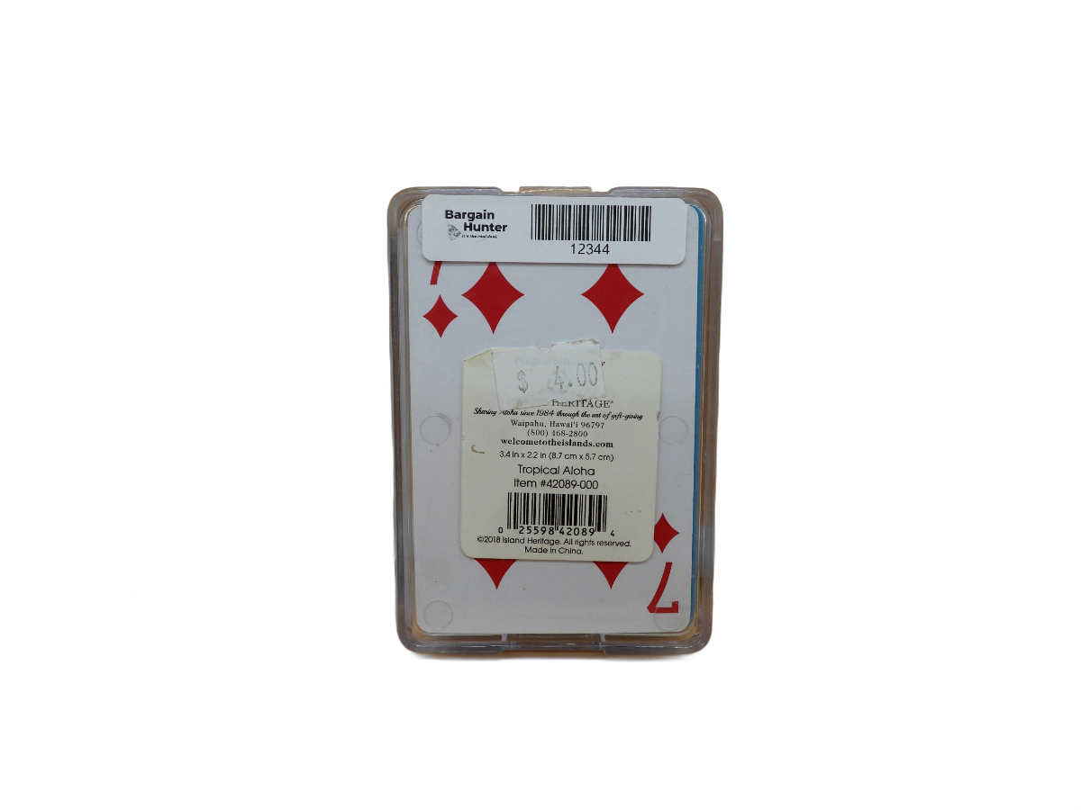 Hawaii Island Tropical Aloha Playing Cards