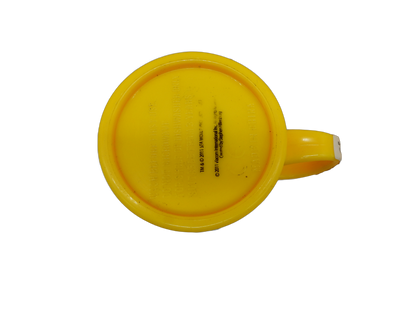 Sea World Spongebob Squarepants Yellow Plastic Mug