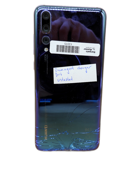 Huawei Smartphone With Damaged Charger Port PARTS ONLY 