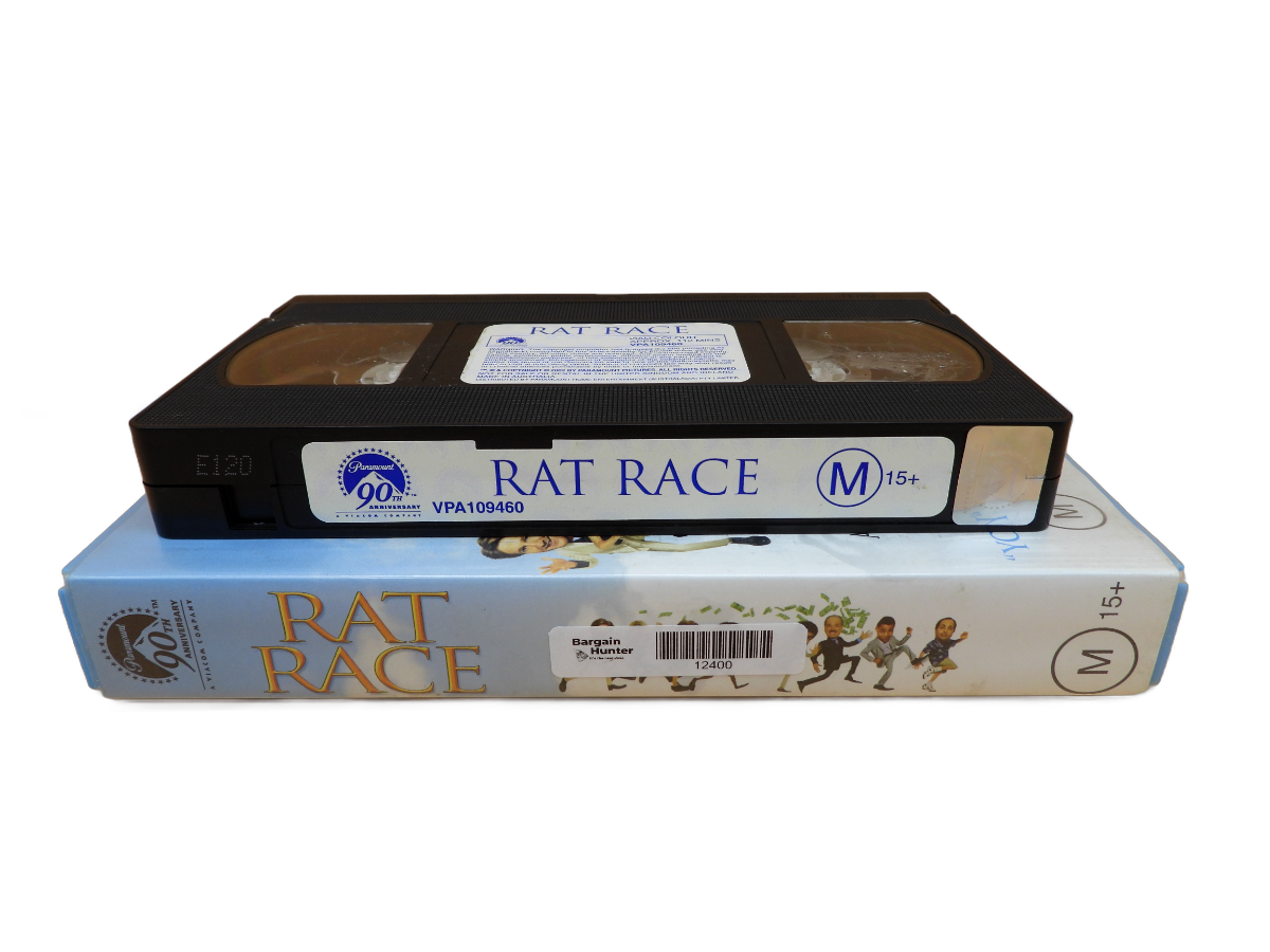Rat Race Vhs Tape Paramount Vpa109460