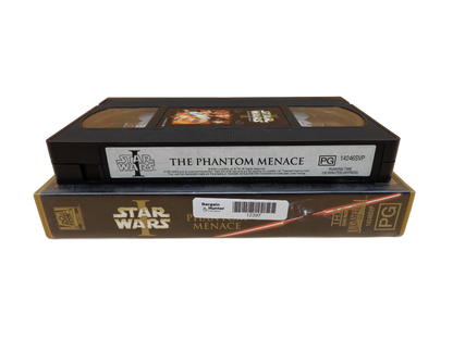 Star Wars Episode I the Phantom Menace Vhs Tape 20th Century Fox Home Entertainm