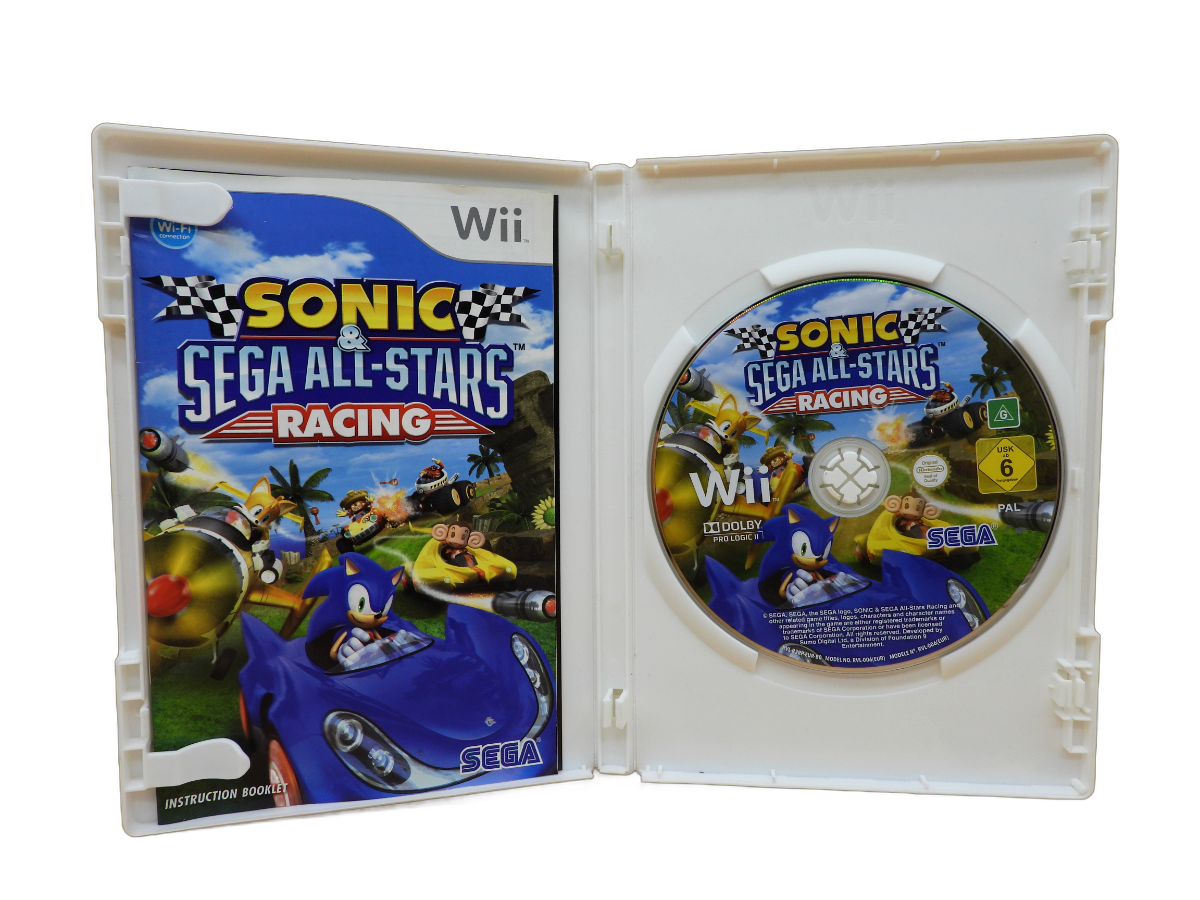 Sonic & Sega All Stars Racing Wii Pal Game