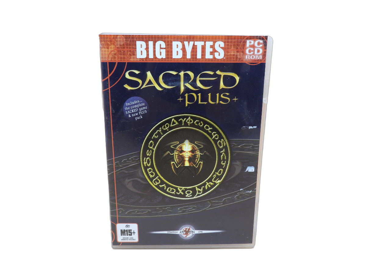 Sacred Plus Pc Game 2 Cd Roms Ascaron Big Bytes