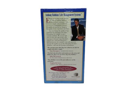Anthony Robbins Life Management Systems Vhs Tape