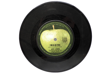 John Lennon Imagine / It's So Hard 7” Vinyl 45 Rpm Apple Records