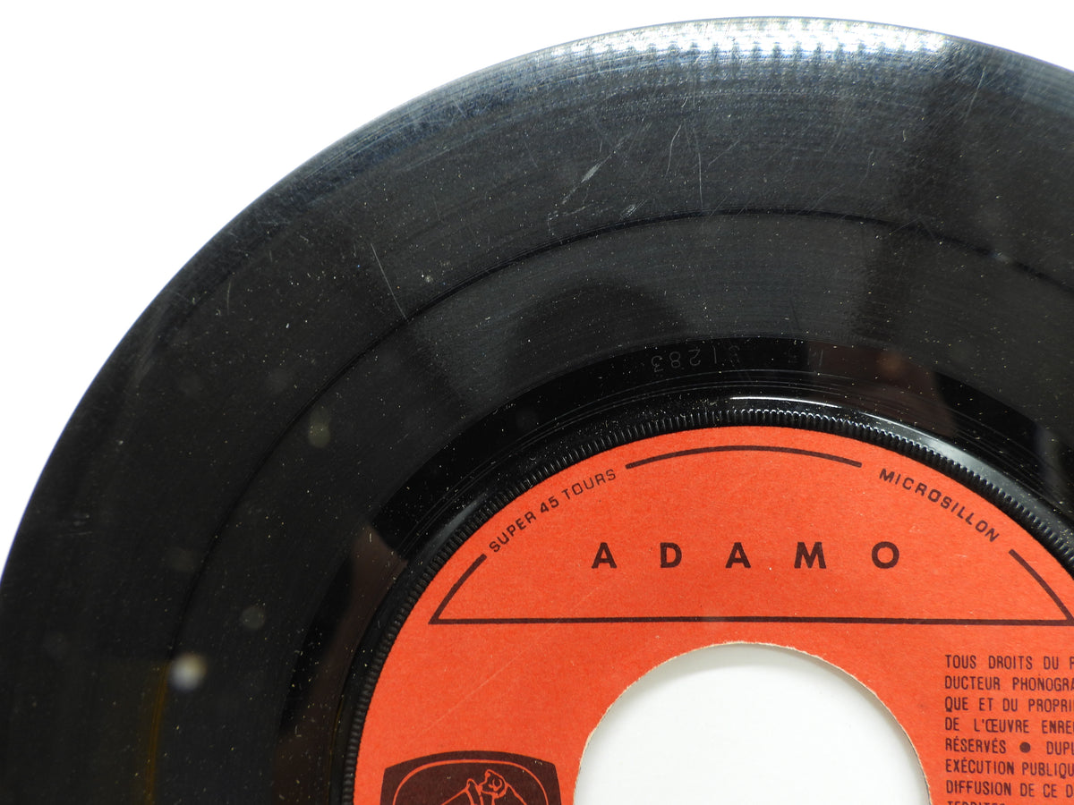 Adamo 45 Rpm Vinyl Record Pathé Marconi 7 Egf 683