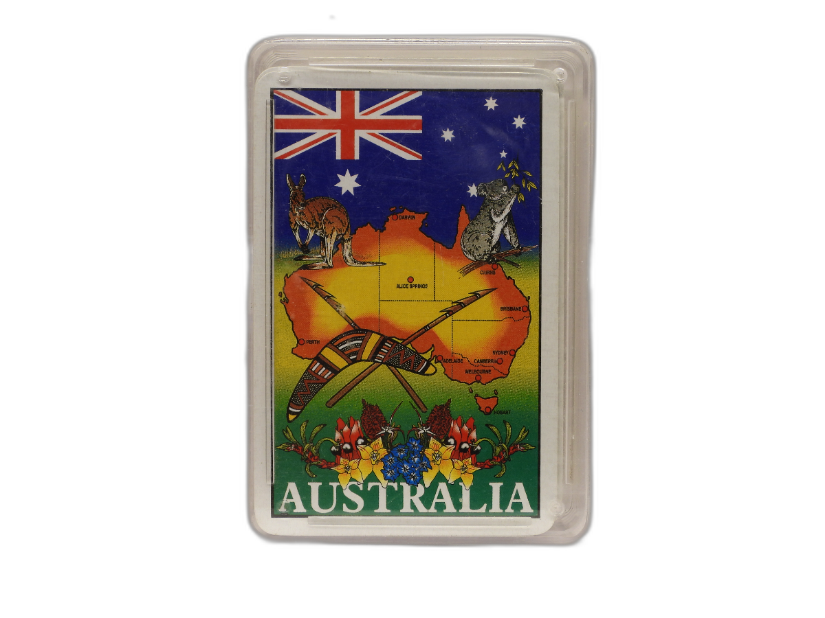 Australia Playing Cards Deck Poker Size