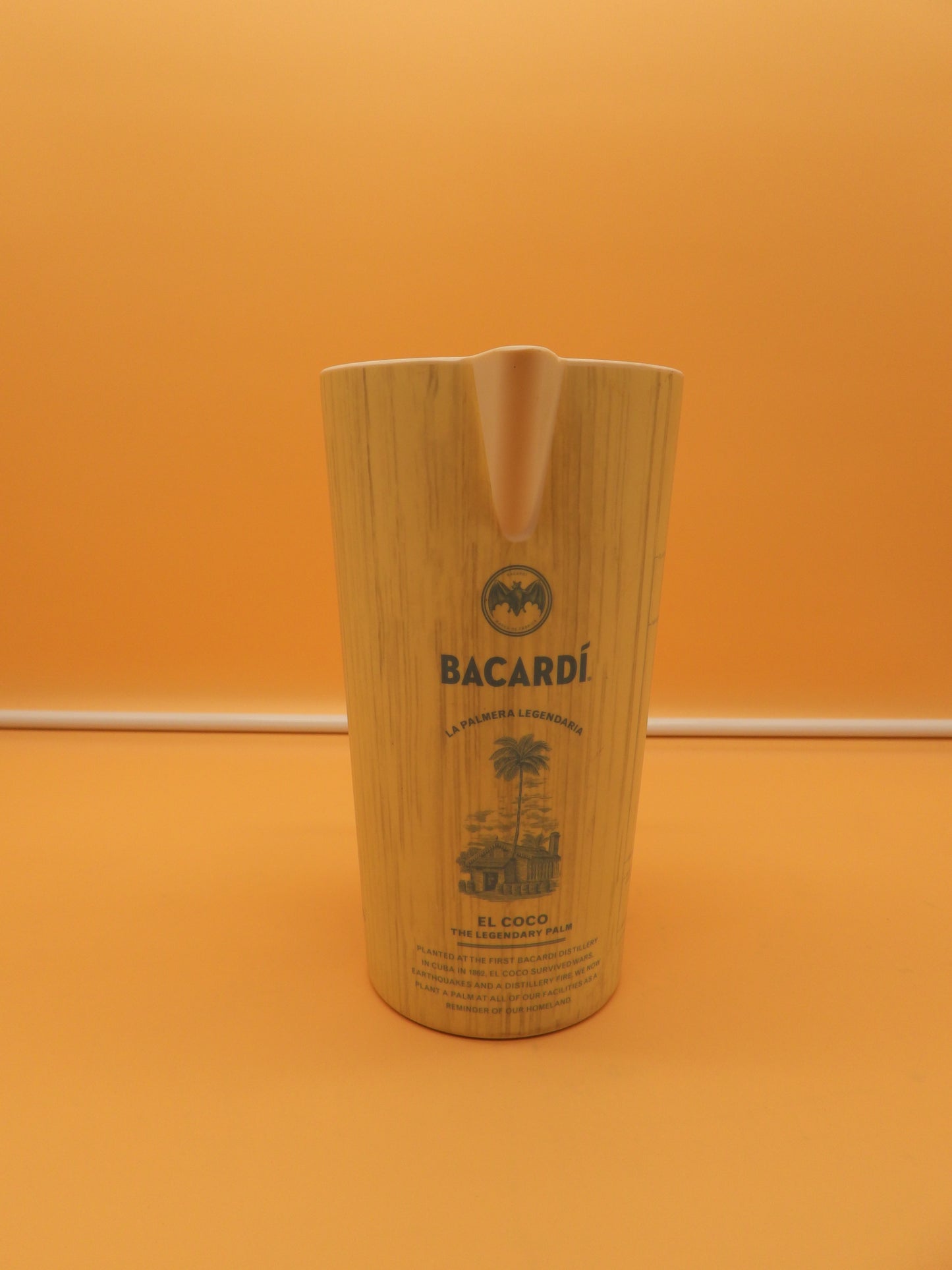 Bacardi El Coco Plastic Pitcher
