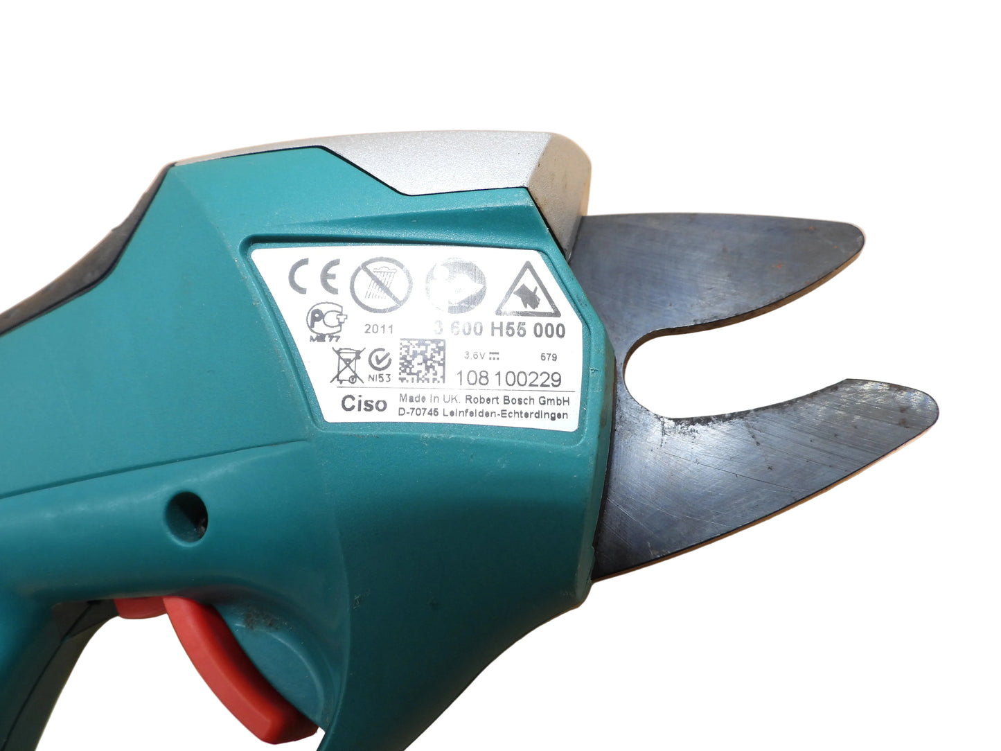 Bosch Ciso Cordless Garden Shears No Charger Bare Tool Only