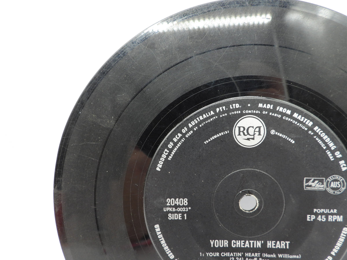 Elvis Presley Your Cheatin' Heart 7" 45 Rpm Vinyl Record Rca