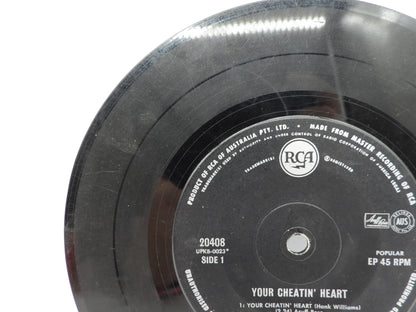 Elvis Presley Your Cheatin' Heart 7" 45 Rpm Vinyl Record Rca