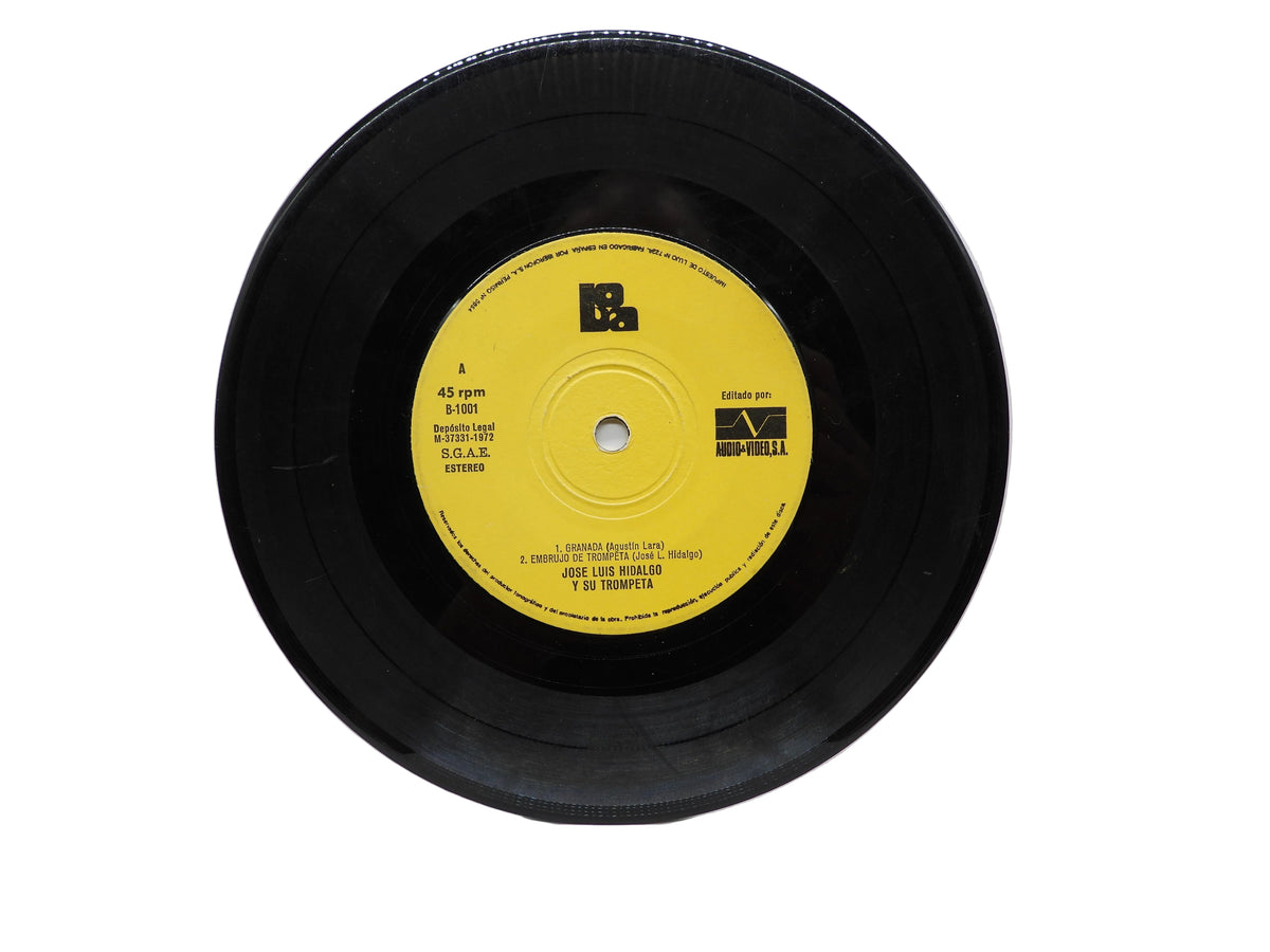 Embrujo De Trompeta 45 Rpm Vinyl By Jose Luis Hidalgo Audio & Video S.a. Vinyl R
