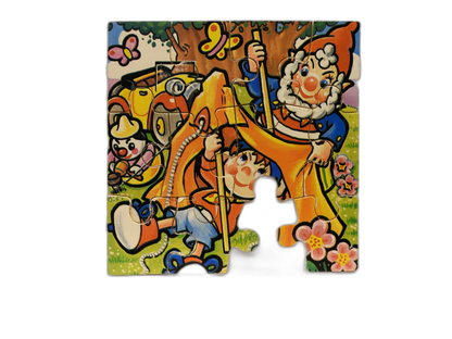 Enid Blyton Noddy 12 Piece Wood Puzzle Missing One Piece