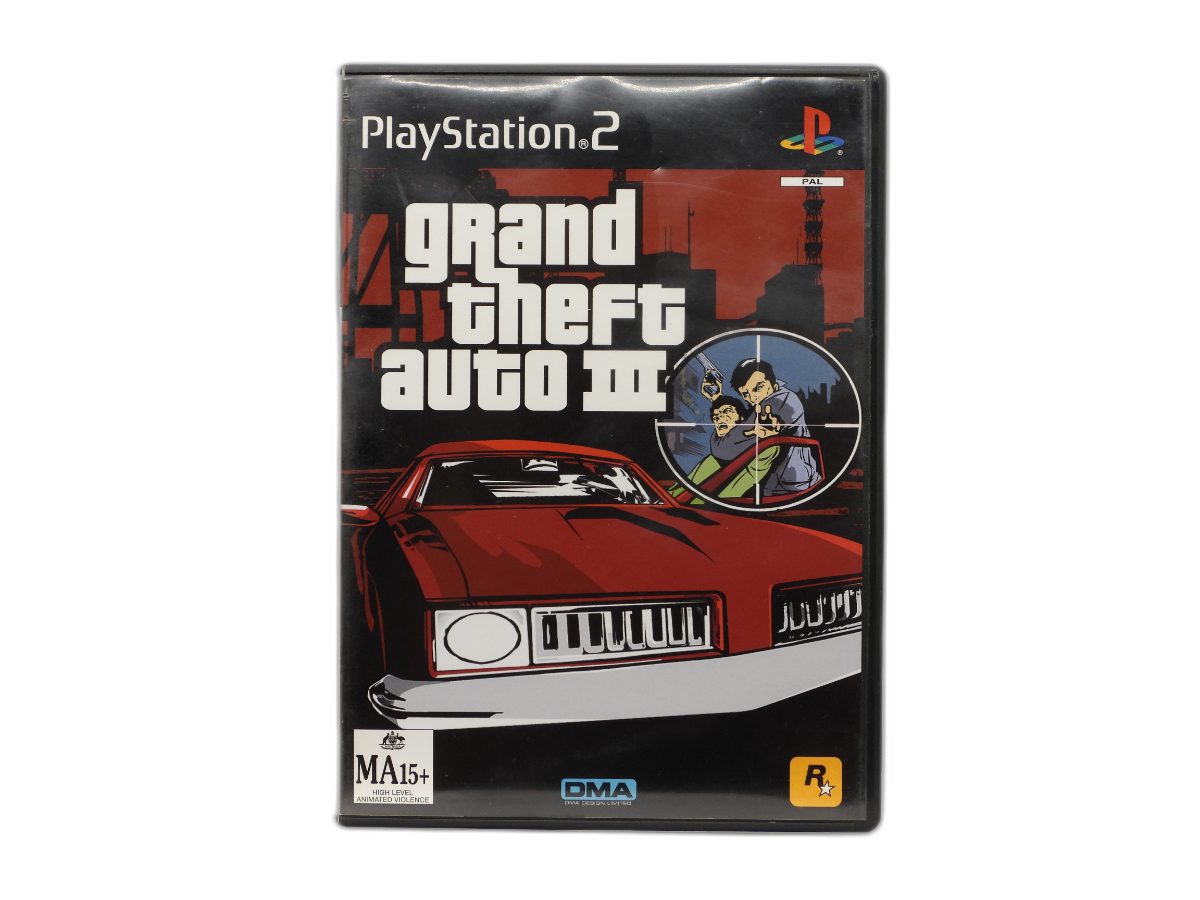 Grand Theft Auto III Playstation 2 Complete With Manual Pal