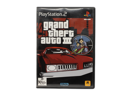 Grand Theft Auto III Playstation 2 Complete With Manual Pal