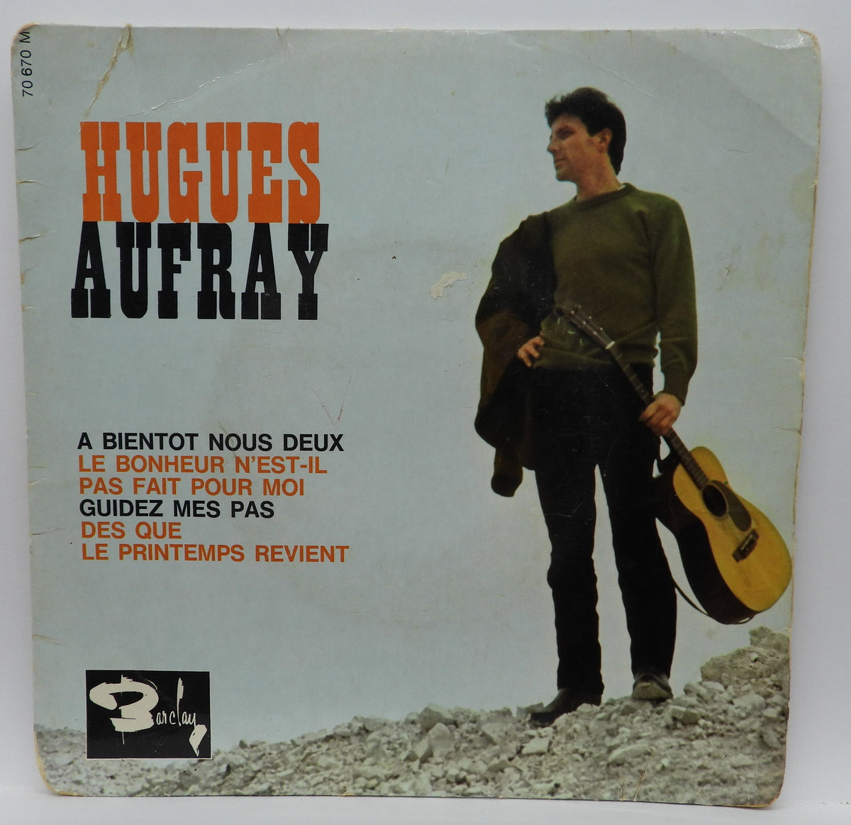 Hugues Aufray 45 Ep Barclay 70670 Vinyl Record
