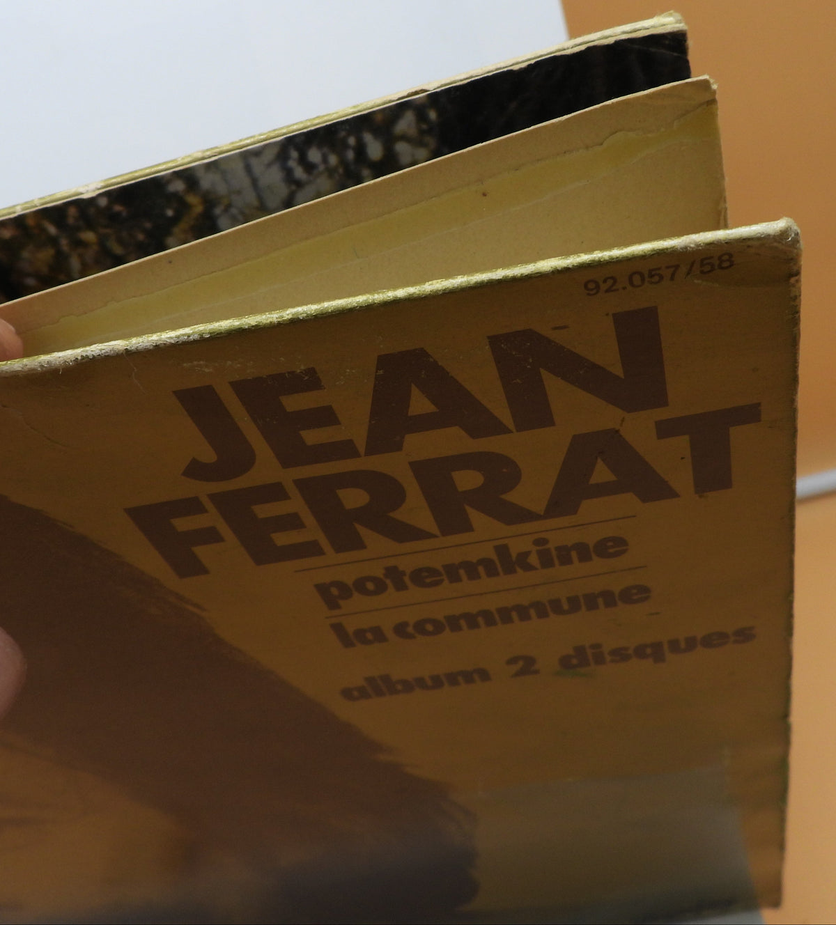 Jean Ferrat Potemkine La Commune Vinyl 2 Discs Barclay