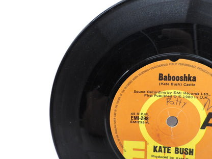 Kate Bush Babooshka / Ran Tan Waltz 7" Vinyl Single Emi 298 Emi Records