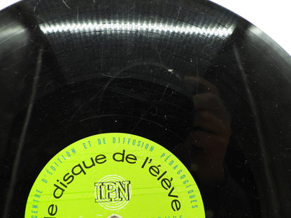 Le Disque De L'élève Educational Vinyl Record Institut Pédagogique National