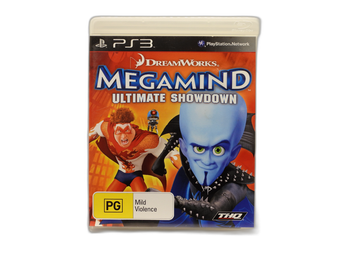 Megamind Ultimate Showdown PS3 Game With Manual