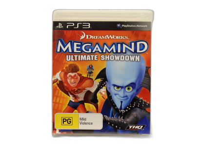 Megamind Ultimate Showdown PS3 Game With Manual
