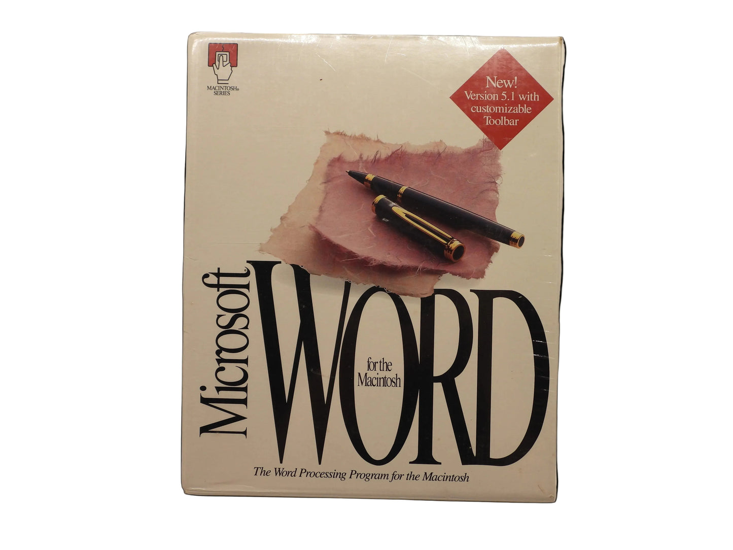 Microsoft Word Version 5 Macintosh Software