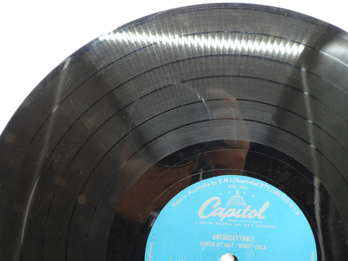 Nat King Cole Unforgettable Vinyl Record Capitol