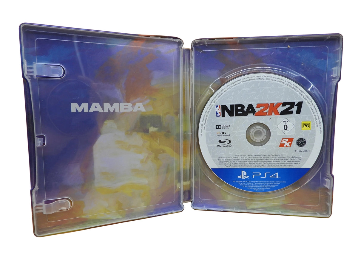 Nba 2k21 Mamba Forever Steelbook PS4 Game